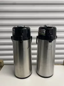 Stahl Airpot Kaffee Getränkespender | 2,2L & 3,0L Pumpwirkung Thermo - Bild 1 von 4
