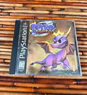 Spyro 2: Ripto's Rage (Sony PlayStation 1, 1999) Black Label Holographic Art (a)