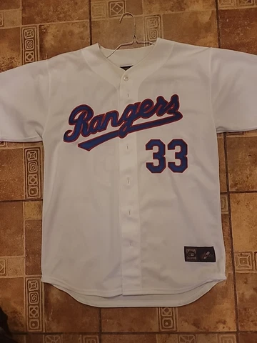 Mlb Adult L Rangers 33 Jose Canseco Texas Rangers Jersey White magestic Cover