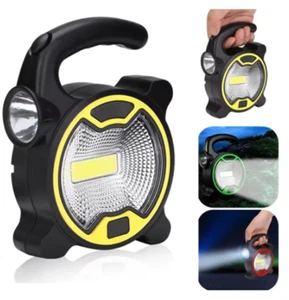 Portable COB LED Work Light Handheld Lantern Flashlight Outdoor Camping Lights - Picture 1 of 5