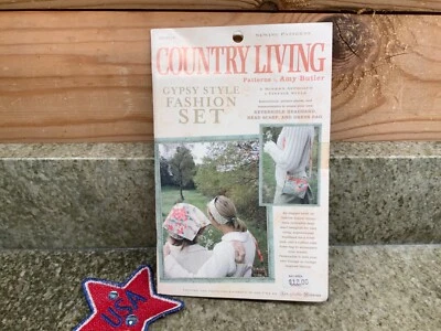 Country Living Patterns by Amy Butler In Town Bags & Gypsy Style Fashion Set - Image 1 of 3