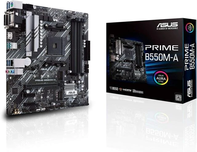 ASUS PRIME B550M-A AMD AM4 MicroATX Scheda Madre (90MB14I0-M0EAY0)