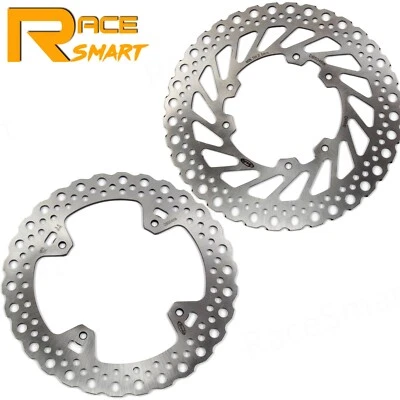 Front Rear Brake Disc Rotors For Honda CR125E CR125R CR250E CR250R 2002 - 2008 - Image 1 of 4
