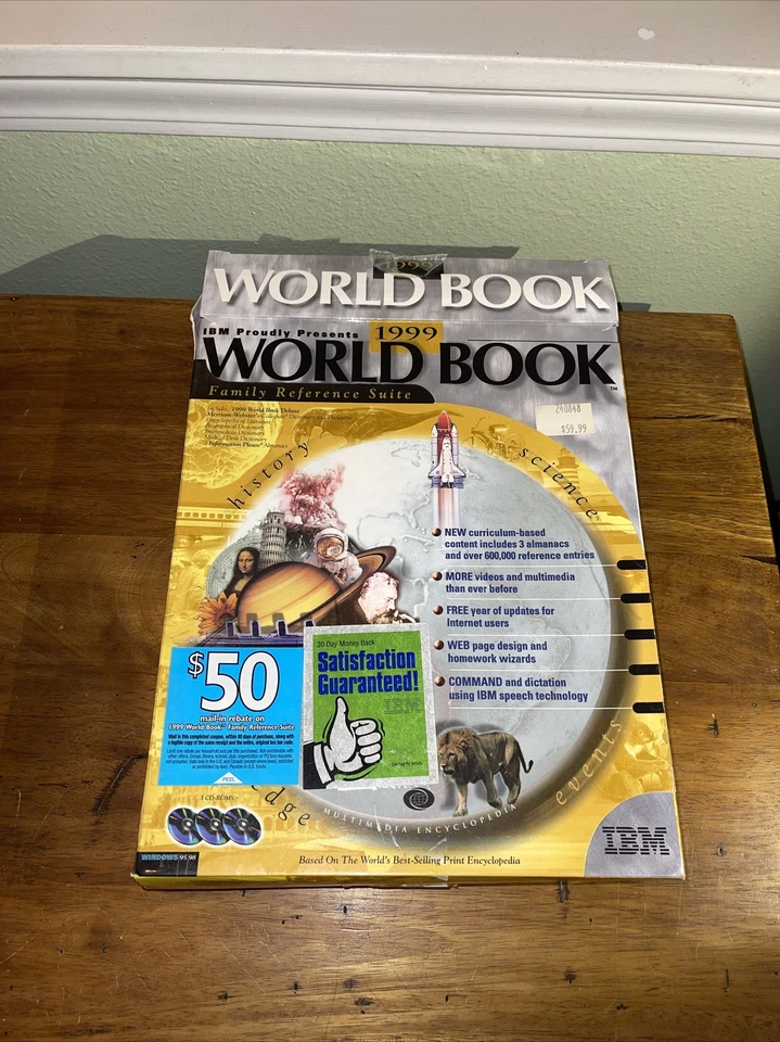 iBM World Book 1999 Multimedia Encyclopedia - Reference Edition (2272) (pp) - Image 1 of 1