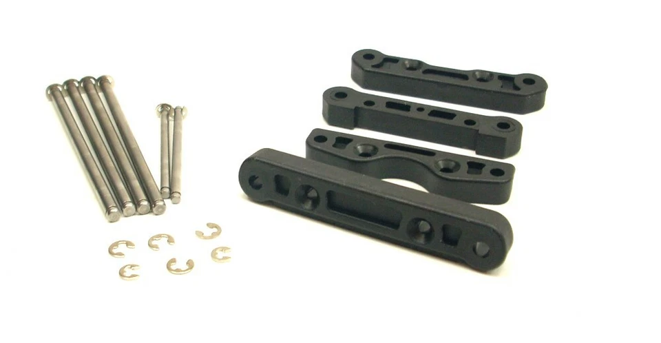 T2M 1:8 4WD Pirate 8.6 Buggy Querlenkerstifte + Halter T4791/17 T4791/16 T86® - Bild 1 von 1