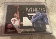 2010-11 Prestige - Franchise Favorites Materials #8 Tayshaun Prince /249 (MEM)