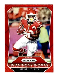 2015 Panini Prizm Red #166 De'Anthony Thomas Kansas City Chiefs - Picture 1 of 2