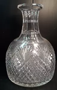Antique ABP Cut Glass Decanter Unidentified Factory Pinapple Decoration 7.5" h., - Picture 1 of 7