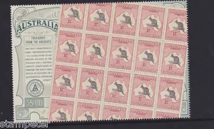 Australia 2004 Treasures from Archives $5.00 Kangaroo and Map Stamp SG 2427 MUH - Picture 1 of 1