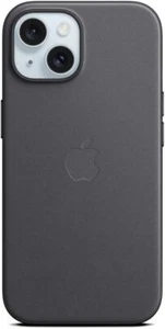 Apple FineWoven Case with MagSafe Black - iPhone 15 - Picture 1 of 7