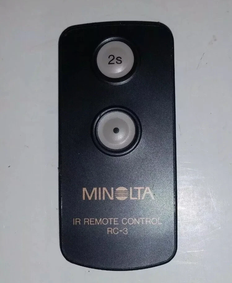Minolta RC-3 IR Remote Control for Alpha DiMage Dynax Freedom Zoom Maxxum Vectis - Image 1 of 4