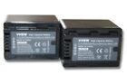 2x BATTERIE pour PANSONIC VW-VBK360 / HDC-TM80 SDR-H85 SDR-H100 SDR-T50