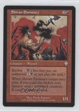 2000 Magic: The Gathering - Invasion Shivan Emissary #166 q0l