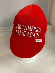 Trump MAGA Welding Welders Hat Comeaux Supply Caps Red Reversible 