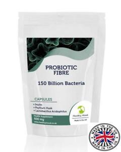 Probiotische Faser Lactobacillus 150 Bln 600mg 30 Kapseln gesunde Stimmung