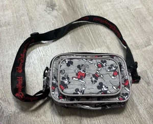 Walt Disney Parks Disneyland Mickey Mouse All Over Sketch Fanny Pack Fantasia - Picture 1 of 3