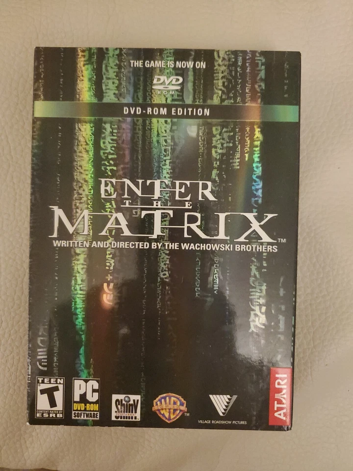 Enter the Matrix DVD-Rom Edition PC Games Brand New Sealed in Retail Box - Image 1 of 4