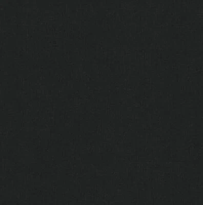 ROBERT KAUFMAN Kona Cotton Black Cotton Fabric Solid by the Yard (D147.34)