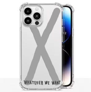Whatever We Want Soft Coque Cover Case For Iphone 16 Pro Max 15 14 13 12 11 - Photo 1 sur 5