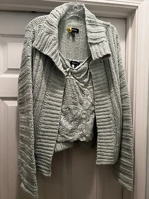 Bebe Mint Camisole & Sweater Combo Size M EUC - Image 1 of 4