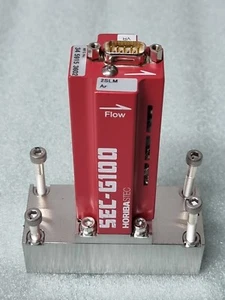 HORIBA STEC SEC-G100, SEC-G111AMC MASS FLOW CONTROLLER Ar 2SLM - Picture 1 of 6
