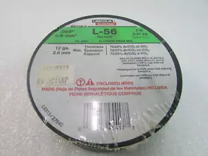 Lincoln Electric SuperArc L-56 Filo di saldatura - ER70S-6 - Nuovo di zecca e sigillato - Foto 1 di 6