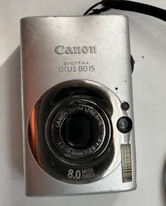 Canon IXUS 80 IS, 8.0MP Digitalkamera - Silber Gebraucht - Bild 1 von 5