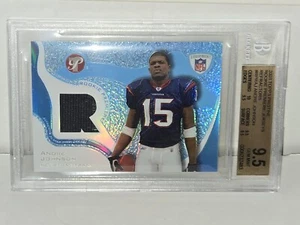 2003 Topps Pritine Rookie Premiere Jerseys Refractors ANDRE JOHNSON Rc BGS 9.5 - Picture 1 of 4