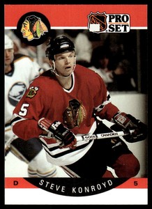 1990-91 Pro Set #52 Steve Konroyd