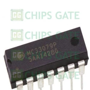 7PCS MC33079P MC33079PG Low Power OP AMP IC MOTOROLA/ON DIP-14 - Picture 1 of 1