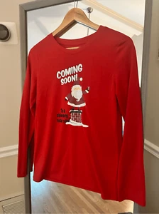 Jammie’s Christmas Night Sleepwear Top Girls Size 16 - Picture 1 of 4