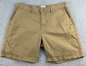 Flint and Tinder Shorts Mens 33 Tan 365 Stretch Twill Chino Short 9" Huckberry - Picture 1 of 12