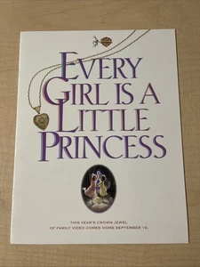 "Kit de prensa hoja A Little Princess original años 90 8,5x11"" CV JD" - Imagen 1 de 19