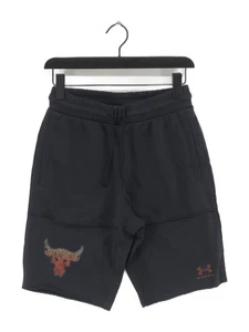 Under Armour Men's Shorts S Black Cotton with Polyester Sweat New with tags - Picture 1 of 5