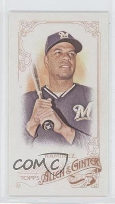 2015 Topps Allen & Ginter's Mini Ginter Flag Back /25 Aramis Ramirez #193 - Image 1 of 2