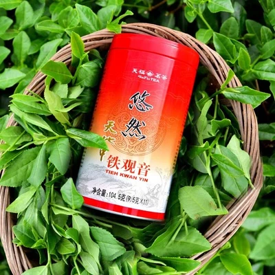 TenFu's TEA Brand You Ran Tieh Kwan Yin Tie Guan Yin Fujian Oolong Tea 104,5 g Foto 1 de 4