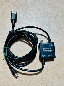 RF Switch Model HKT-8820 For Sega Dreamcast Black - Picture 1 of 2