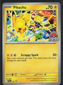 Pikachu - 225 (Campeonato Mundial 2025) 225 Sv: Tarjeta Promocional Escarlata y Violeta - Imagen 1 de 2