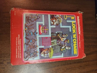 Intellivision – Lock ’N’ Chase (Mattel Electronics, 1982) - Image 1 of 3