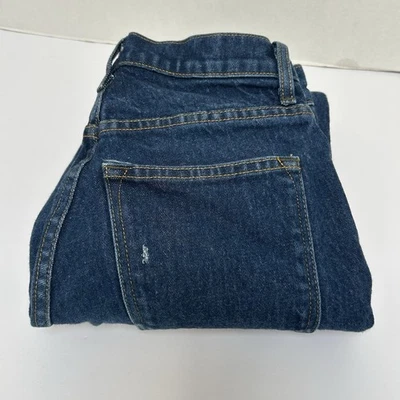 Imogene + Willie Elizabeth Hi-Rise Skinny Leg Dark Wash Denim Jeans Sz 27 Hemmed - Image 1 of 4