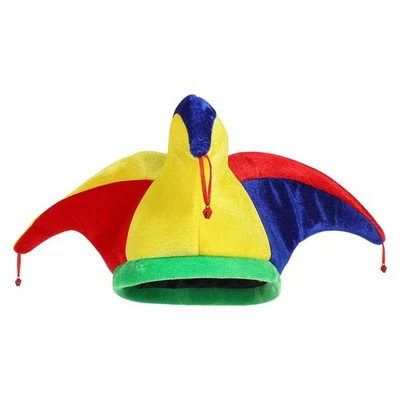  Decorative Clown Hat Dress Up Clown Hat Carnival Circus Hat Clown Headpiece - image 1 of 4