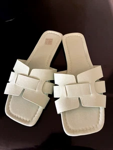 Sandalen Damen Gr. 39, neu in heller Jade Farbe, sehr bequemes PU-Leder. - Bild 1 von 6