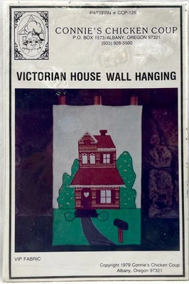 NUEVO 1979 CCP patrón de costura CCP126 casa victoriana colgante de pared vintage 17158 Foto 1 de 2