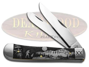 Case xx Knives Trapper Sasquatch Natural Bone Stainless Pocket Knife - Picture 1 of 4