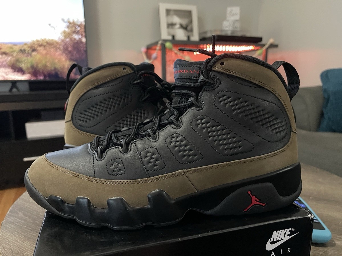 Jordan 9 Retro 2024 Olive for Sale - Authenticity Guaranteed Jordan 9 Retro 2024 Olive for Sale - Authenticity Guaranteed