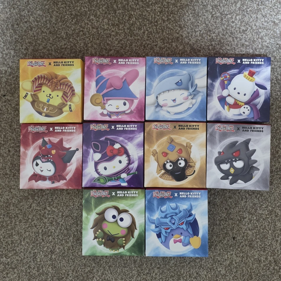 McDonalds x Yu-Gi-Oh x Hello Kitty - Brand New- FULL SET of 10 Collectible - Image 1 of 1