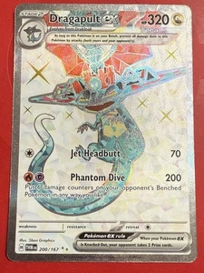 Dragapult ex 200/167 Sv06: Twilight Masquerade Holo - Foto 1 di 2