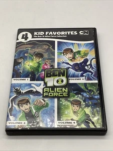 4 Kid Favorites: The Ben 10 Alien Force Collection Vol 1-4 (DVD) - Foto 1 di 5
