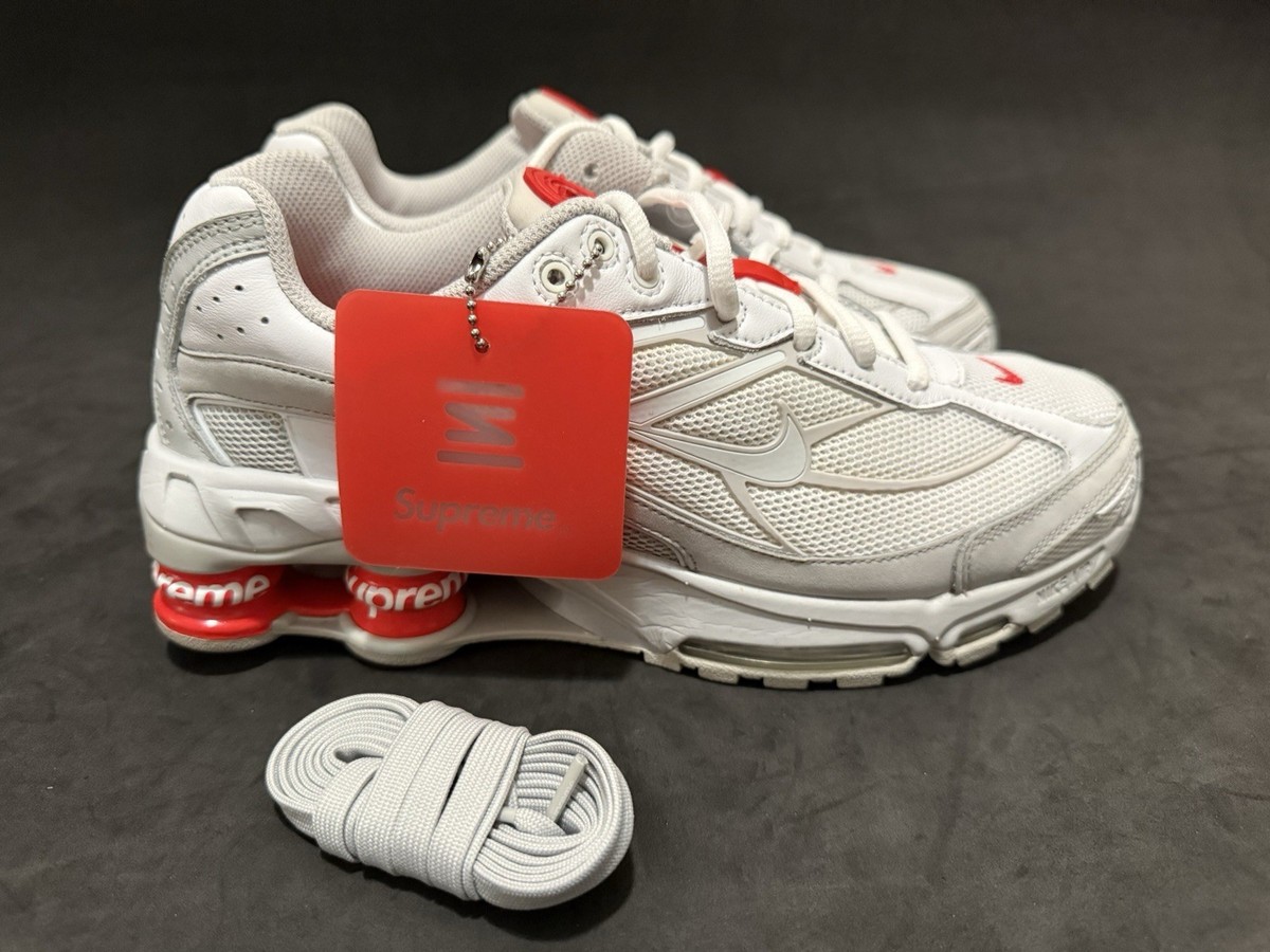 Nike Supreme x Shox Ride 2 White | eBay Nike Supreme x Shox Ride 2 White | eBay