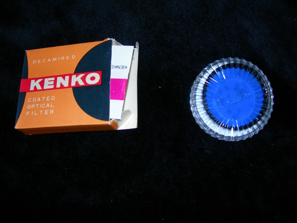 Camera Kenko Filter 48mm Lense LBC12 - 048 B 3X Blue Photo New Canon - Image 1 of 1